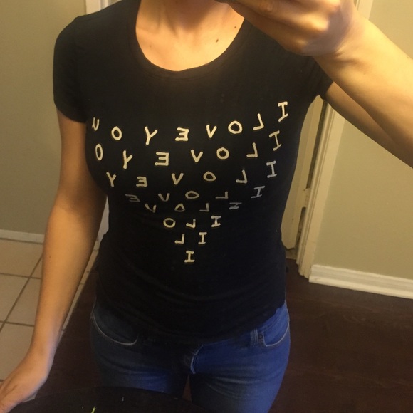 New with tags,super soft black American eagle tee