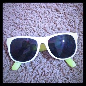 Yellow and white sunglasses