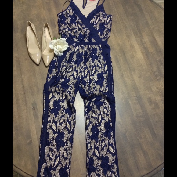 Lace jumpsuit..