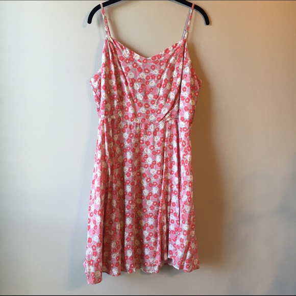 Floral printed skater dress