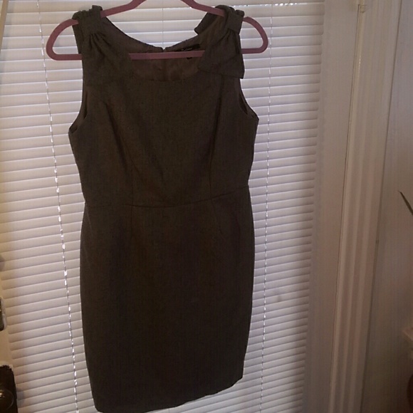 Monteau grey work dress like new, size medium