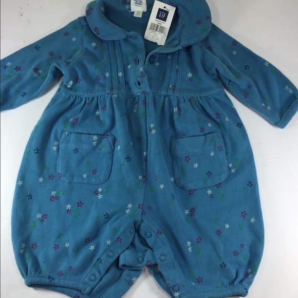 Gap Newborn Baby's Blue One Piece Outfit