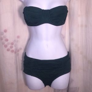 ‼️J Crew Forest Green Bikini ‼️
