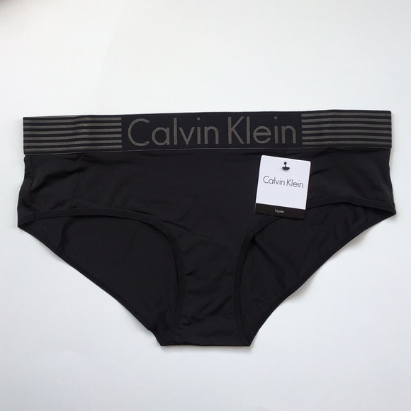 Black CK Hipster Panty - Picture 2 of 4