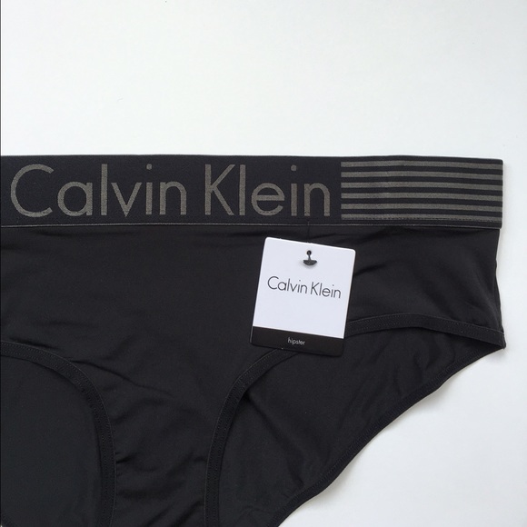 Black CK Hipster Panty - Picture 3 of 4