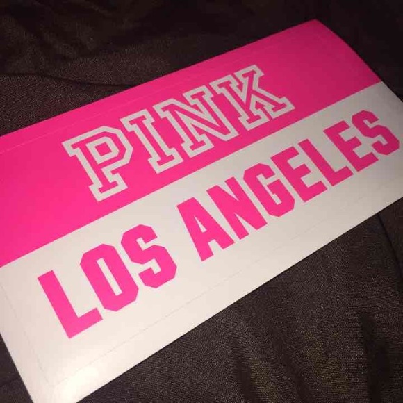 VS PINK Los Angeles Sticker trades welcome!