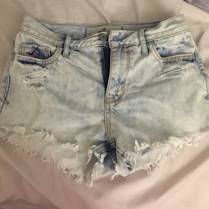 High waist shorts