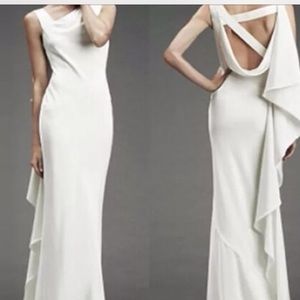 Elegant white maxi dress. Brand new.