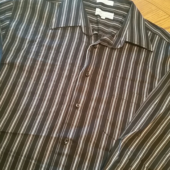 Eighty Eight black striped shirt