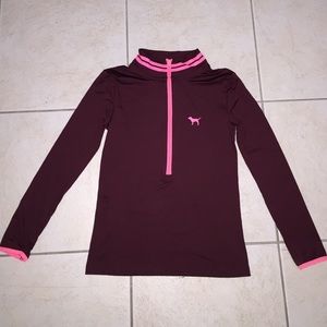 Pink Victoria's Secret Half-Zip *NEW*