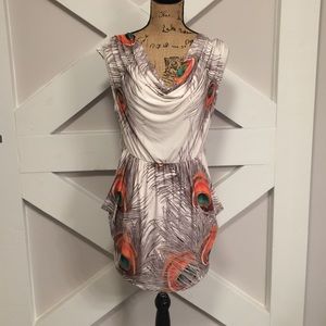 Unique Peacock Feather Dress