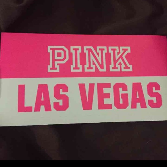 VS PINK LAS VEGAS STICKER (trades welcome)