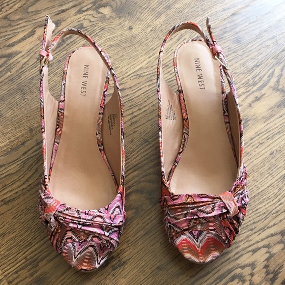 NWOT Nine West wedges- pregnant everything must go - Picture 2 of 4