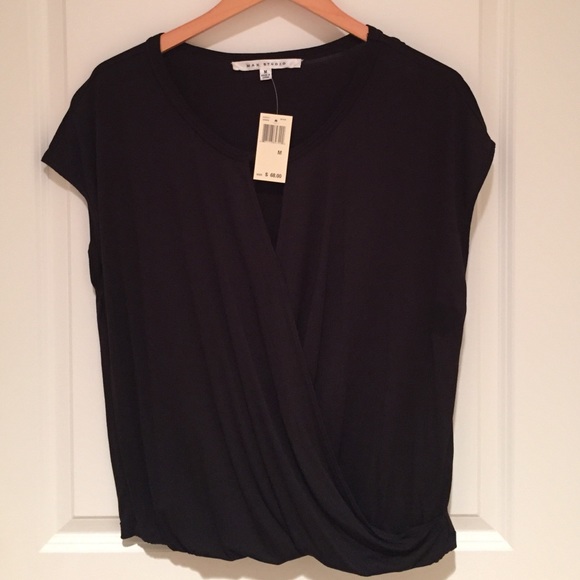 Max Studio Cap Sleeve Top
