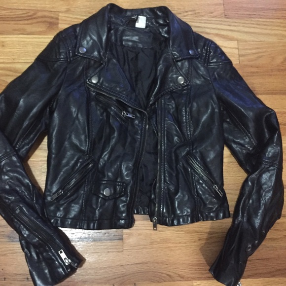 H&M Faux Leather Jacket