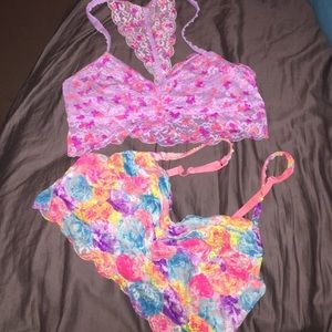 Victoria's Secret Pink bralette bundle