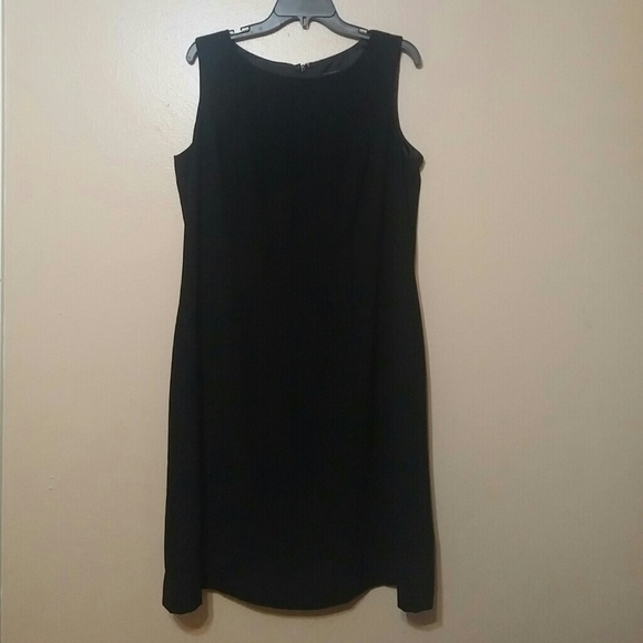 Classic black dress.