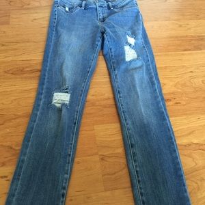 New York and Co. Distressed jeggings