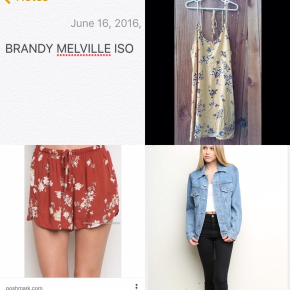 BRANDY MELVILLE ISO!!'