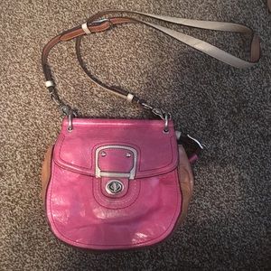 Coach satchel authentic real leather