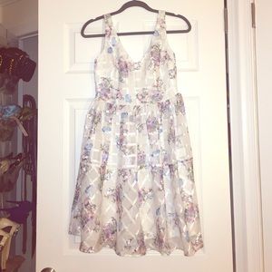 Anthropologie- Maeve Pink Peony Garden Dress-NEW