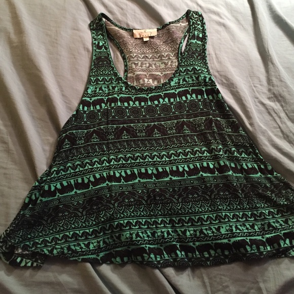 Elephant crop top