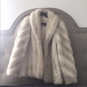 Jordache vintage faux fur coat