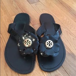 Tory Burch black sandals size 6