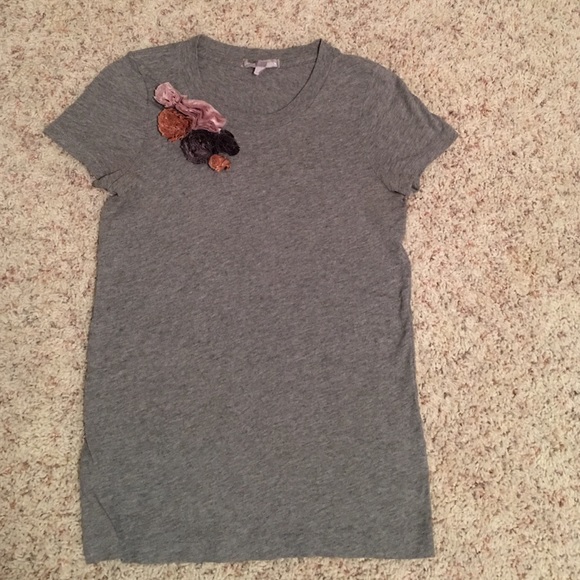 J.Crew size xs  embellished tee