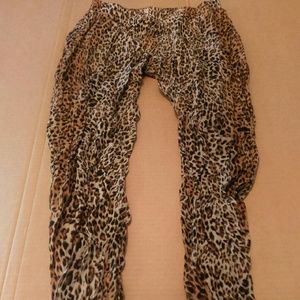 Cheetah Harem pants
