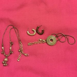 Brighton Necklace and earrings.