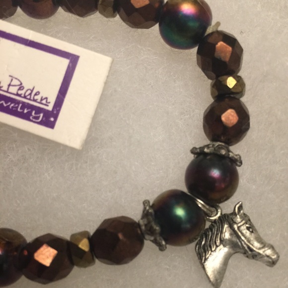 Ann Peden horse bracelet