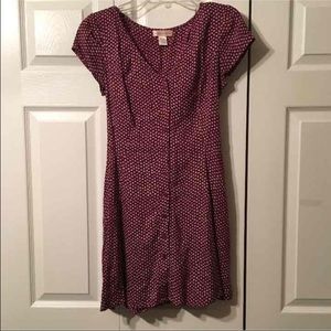 Band of Gypsies maroon dress
