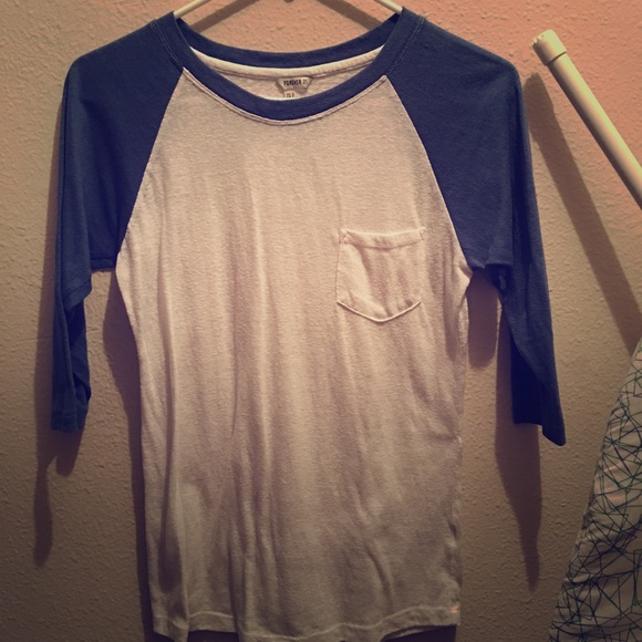 Blue basketball shirt
