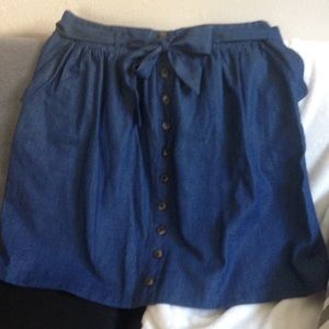 Denim Skirt