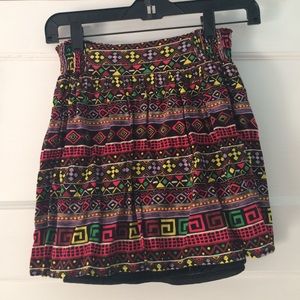 Patterned Forever 21 Skirt