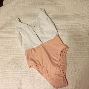 One piece bathing suit