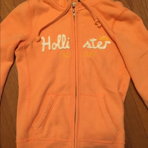 Hollister zip up hoodie