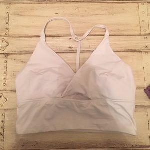 White lululemon bra