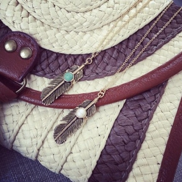Bohemian Feather Necklace