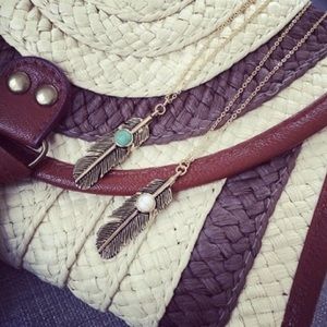 Bohemian Feather Necklace
