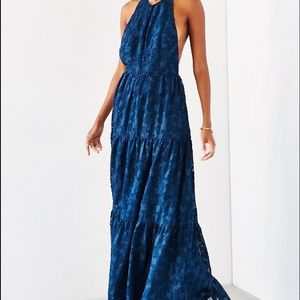 Price Drop! Kimchi Julianna Jacquard Maxi Dress