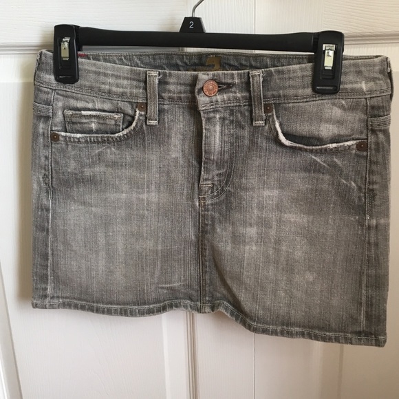 Seven for all mankind skirt