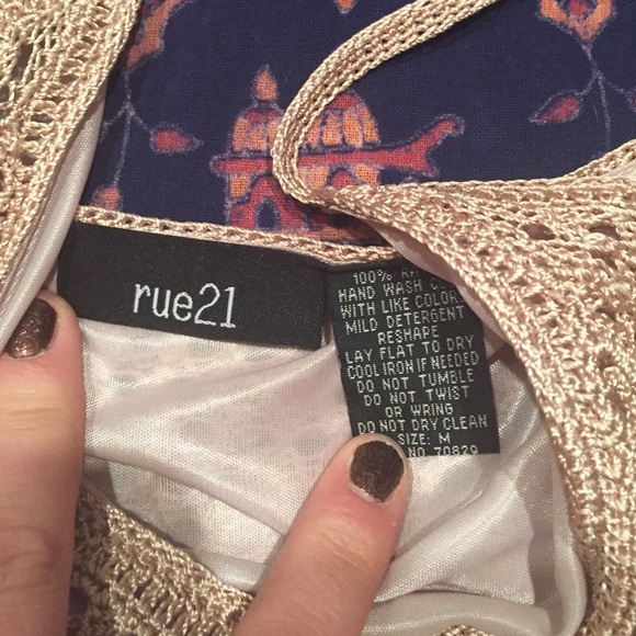 Rue 21 knit tank - Picture 3 of 3