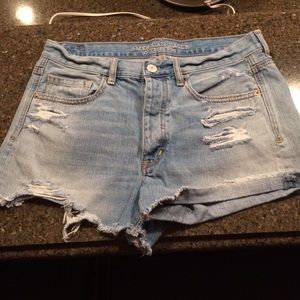 American eagle jean shorts