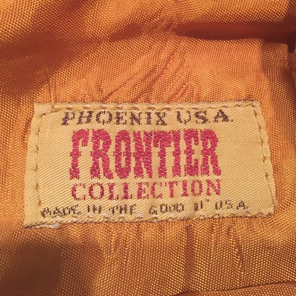 Genuine leather fringe skirt - Picture 3 of 3