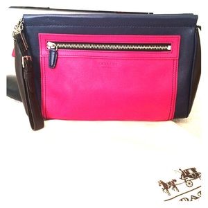 Coach Colorblock Large Wristlet/Clutch