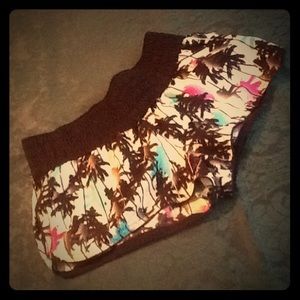 Xhilaration Palm Tree Swim Shorts