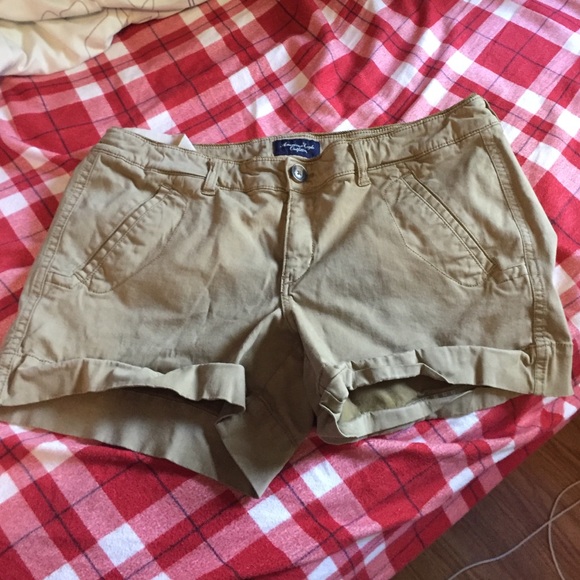Tan AE Shorts