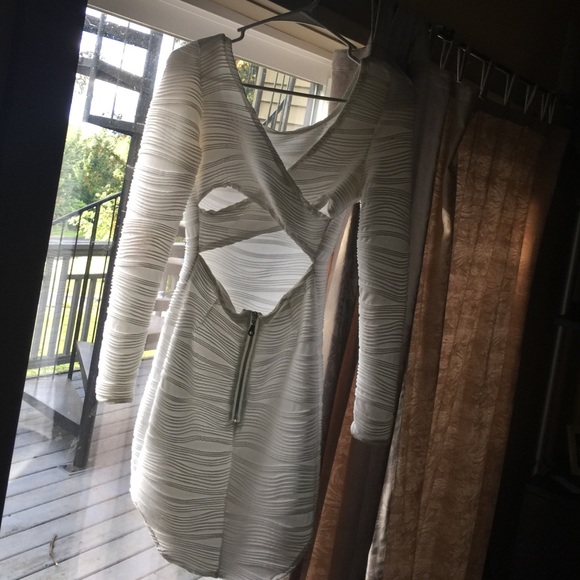 White homecoming dress